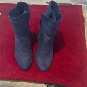 Rouge! Vibrant Blue Ankle Booties